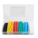 Kit tuburi retractabile 2:1 6 culori 6 dimensiuni 100buc Lanberg