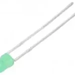 LED 3mm verde 12V 8-20mcd 60 grade Parte frontala convex KINGBRIGHT ELECTRONIC L-934GD-12V