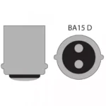 LED de frana STOP +FRANA CANBUS BA15D 12V 3.5W 400lm 6000K set 2buc CAN124 Carguard