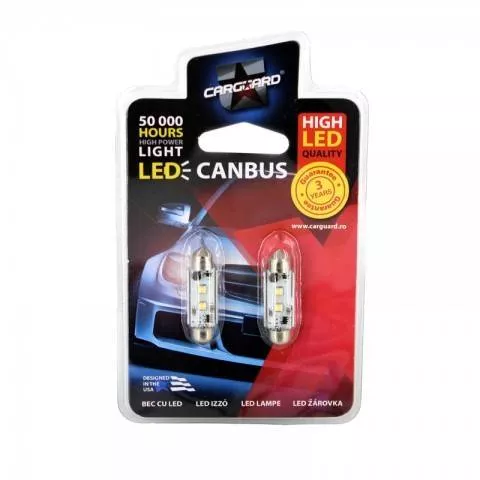 led-sofit-41mm-can-bus-cree-chip-12v-plafoniera-numar-de-inmatriculare-can112-set-2buc-carguard LED Sofit 41mm CAN-Bus Cree Chip 12V plafoniera numar de inmatriculare CAN112 set 2buc Carguard - imagine 1