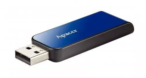 memorie-flash-32gb-apacer-albastru-usb-20 Memorie flash 32GB Apacer albastru USB 2.0 - imagine 1