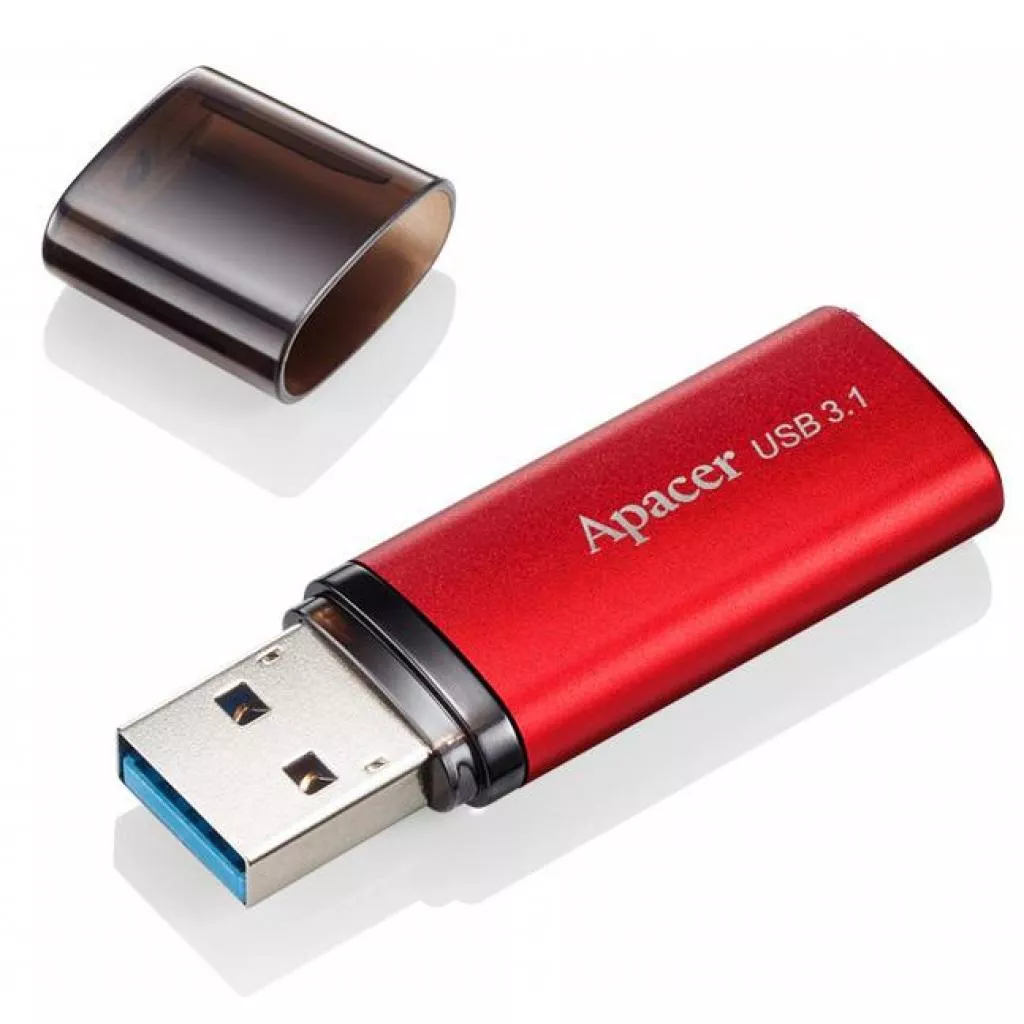 memorie-flash-usb-31-16gb-apacer-rosu-ah25b Memorie flash USB 3.1 16GB Apacer rosu AH25B - imagine 1