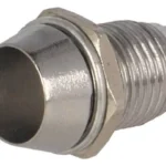 Montura pentru LED 5mm crom alama incastrat L2 10mm