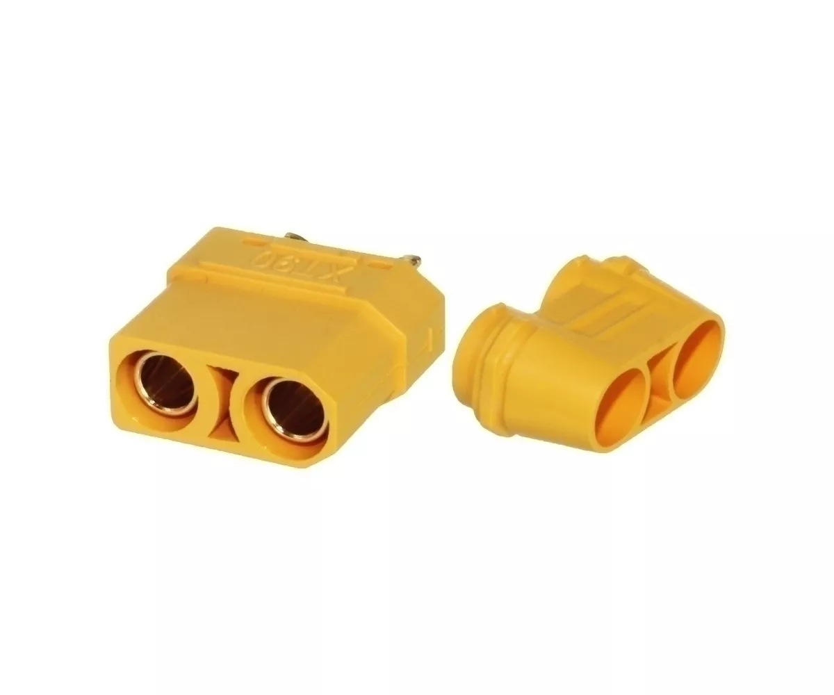 mufa-alimentare-dc-xt90-mama-pin-2-pe-cablu-lipite-40a-500v-amass Mufa alimentare DC XT90 mama PIN 2 pe cablu lipite 40A 500V AMASS - imagine 1