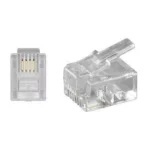 Mufa RJ11 6p4c 6 pini 4 contacte mufa telefon Goobay