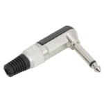 Mufa tata 6.3 mm mono Jack 90 executie ranforsat