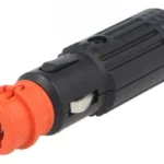 Mufa tata bricheta auto 16A 12-24VDC 12V/1x 15A neagra SCI A13-150A