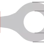 Papuc electric izolat 3.2mm rosu Valueline