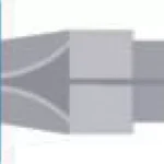 Papuc FAST ON PLUG 5 mm cablu 1.5-2.5 mm Albastru AF2505HA VALUELINE