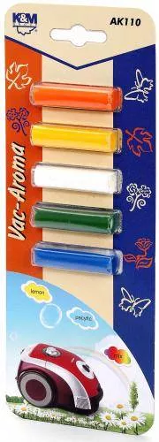 pastile-parfumate-cu-5-esente-pentru-aspirator-km Pastile parfumate cu 5 esente pentru aspirator K&M - imagine 1