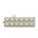 Placa LED SMD 20x60 mm 12V SMD5050 3W lumina alba 240lm inclus adaptoare W5W C5W BA9S CarGuard