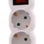 Prelungitor 3 prize 5m cu intrerupator 3xG1.5mmp Well