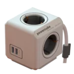 Prelungitor 4 prize CUB +2x USB cablu 1.5m Allocacoc