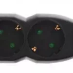 Prelungitor electric 3 prize 5m 3xG1.5mmp 3500W 16A negru Well