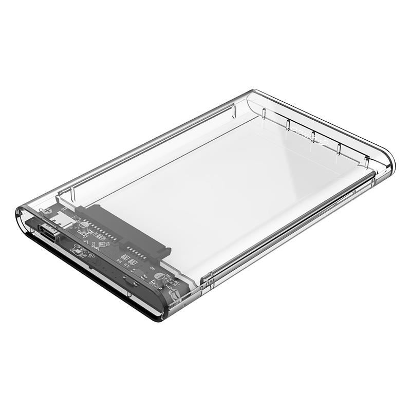 rack-hdd-orico-2139c3-usb-31-gen1-25-transparent Rack HDD Orico 2139C3 USB 3.1 Gen1 2.5" transparent - imagine 1