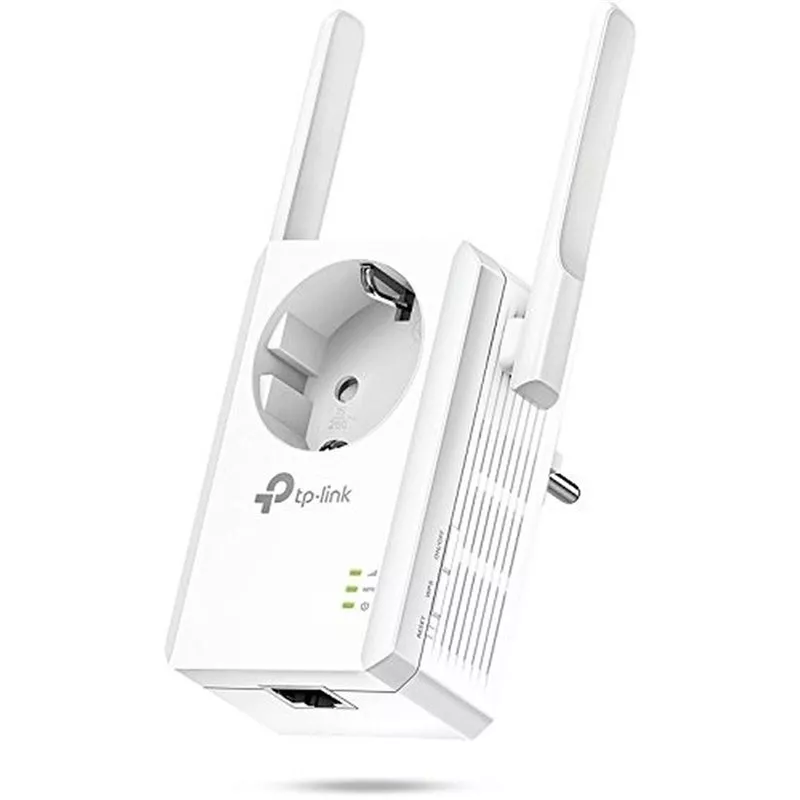 range-extender-wi-fi-with-ac-passthrough-300mbps-tp-link-tl-wa860re Range Extender Wi-Fi with AC Passthrough 300Mbps TP-LINK TL-WA860RE - imagine 1