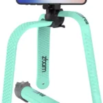 Selfie stick trepied flexibil cu telecomanda bluetooth turcoaz 3POD Zbam