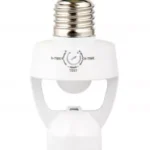 Senzor de miscare infrarosu cu dulie E27 Well