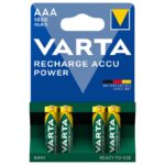 Set acumulatori AAA 1000mAh Varta 4buc