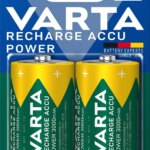Set acumulatori Varta Ni-Mh D R20 1.2V 3000mAh Ready to use 2buc