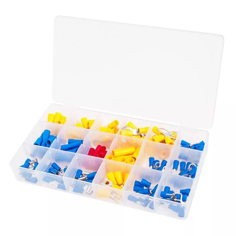 set-conectori-izolati-180buc Set conectori izolati 180buc - imagine 1