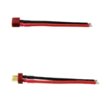 Set mufa T tata-mama cu cablu siliconic