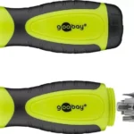 Set surubelnita cu clichet 12biti CrV 3x capete plane 4mm 5mm 6mm 4x Phillips PH0 PH1 PH2 PH3 3x Torx T15 T20 T25 2x hexagonale