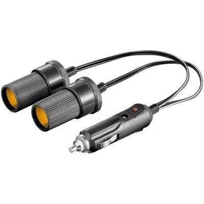 spliter-bricheta-auto-cu-2-iesiri-goobay Spliter bricheta auto cu 2 iesiri Goobay - imagine 1