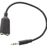 Splitter cablu adaptor audio stereo Jack 3.5 mm tata - 2x 3.5 mm Jack mama 0.2m Valueline