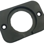 Suport aplicat pentru 1x priza auto surub negru SCI A13-122-3