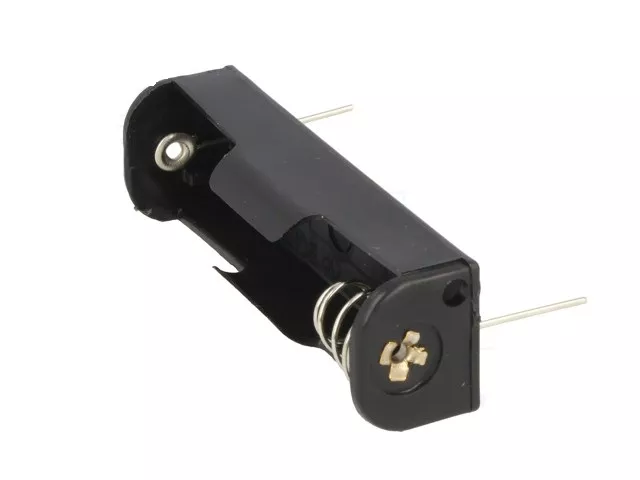 suport-baterie-1x-aa-r6-cu-terminal-pcb-comf-bh-311-1p Suport baterie 1x AA R6 cu terminal PCB COMF BH-311-1P - imagine 1