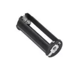 Suport baterie 3x AAA push rotund cu contacte pentru lipire