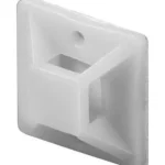 Suporti autoadezive pentru coliere plastic 19x19mm 100buc fixPoint