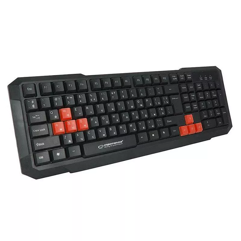 tastatura-gaming-rosu-aspis-esperanza Tastatura gaming rosu ASPIS ESPERANZA - imagine 1