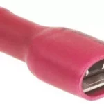 Terminal papuc plat 4.8mm 0.8mm mama 0.5/1.5mm2 crimpat pe cablu rosu JST LVDDF1.25-187A-8