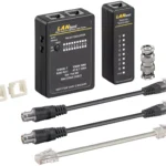 Tester retea RJ11 RJ12 RJ45 ISDN CAT5 CAT6 BNC Goobay