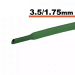 Tub termocontractibil verde 3mm/ 1.5mm 0.5m