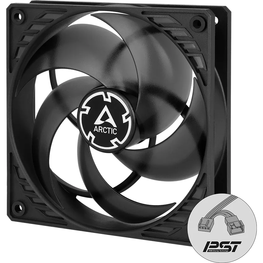 ventilator-arctic-ac-p12-pwm-pst-black-transparent-120x120x25-mm-200-1800rpm-4pin-acfan00134a Ventilator ARCTIC AC P12 PWM PST black/transparent 120x120x25 mm 200-1800RPM 4Pin ACFAN00134A - imagine 1