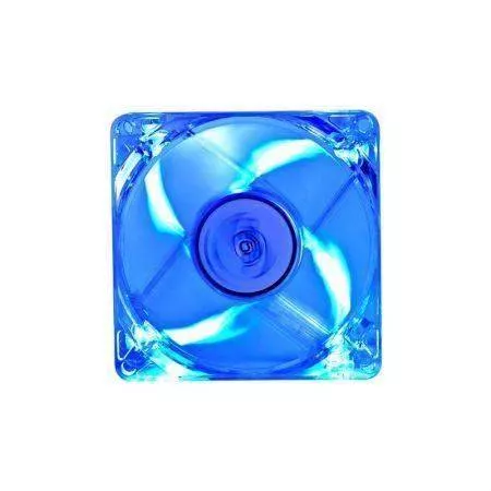 ventilator-deepcool-xfan-80l-b-clear-80mm-1800rpm-iluminare-albastra-dp-xf80lb Ventilator Deepcool Xfan 80L/B Clear 80mm 1800RPM iluminare albastra DP-XF80LB - imagine 1