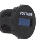 Voltmetru 6-33VDC negru-albastru SCI A25-1-BB3-U