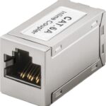 Adaptor prelungitor RJ45 CAT6A SFTP PiMF 500MHz ecranat mama-mama 72499 Goobay