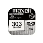 Baterie ceas Maxell SR44SW V303 AG13 1.55V oxid de argint 1buc
