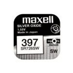 Baterie ceas Maxell SR726SW V397 SR59 1.55V oxid de argint 1buc
