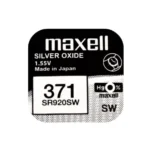 Baterie ceas Maxell SR920SW V371 SR69 1.55V oxid de argint 1buc