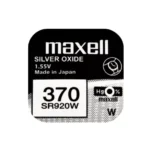 Baterie ceas Maxell SR920W V370 SR69 1.55V oxid de argint 1buc