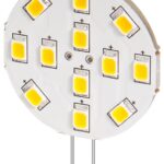 Bec LED G4 2W 12V alb cald 3000K 230lm Goobay 30588