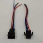 Cablu cu mufa 3 Pini Tata/Mama mic negru JST SM 2B