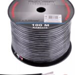 Cablu difuzor PROFESSIONAL rotund izolat 2x1.5mm Cupru + fire bumbac 7.2mm AZUSA