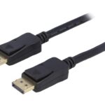Cablu DisplayPort v1.4 - DisplayPort v1.4 3m negru QOLTEC 50588