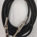 Cablu mono Jack 6.35 mm tata - Jack 6.35 mm tata 3m High Quality Professional by BST JACK/JACKM-3